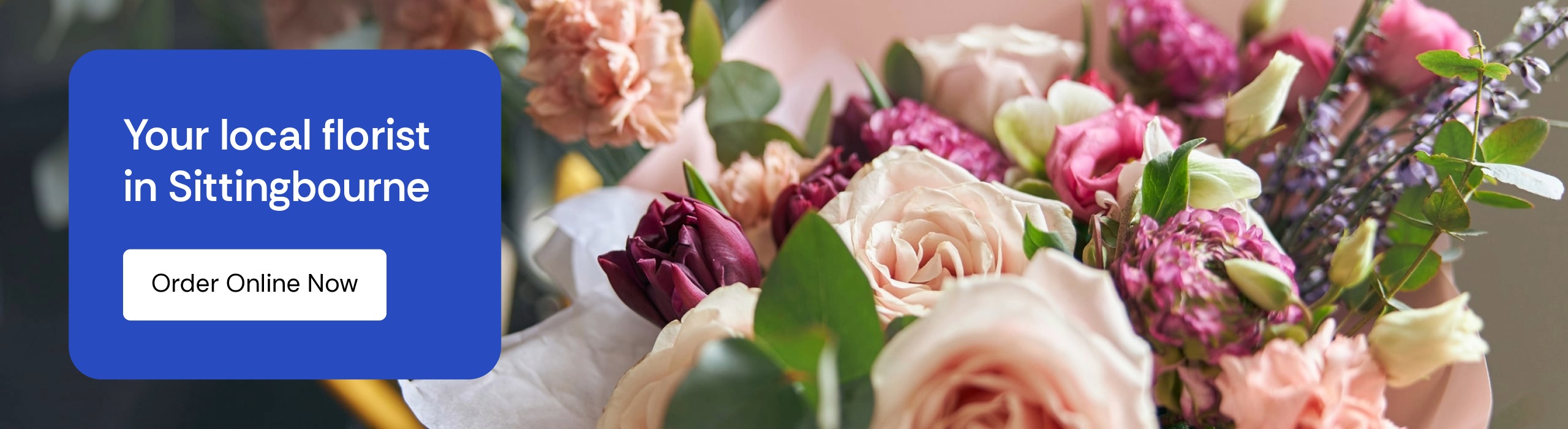 Seasonal bouquets from Flowers By Beatrice in Sittingbourne offering same-day delivery
